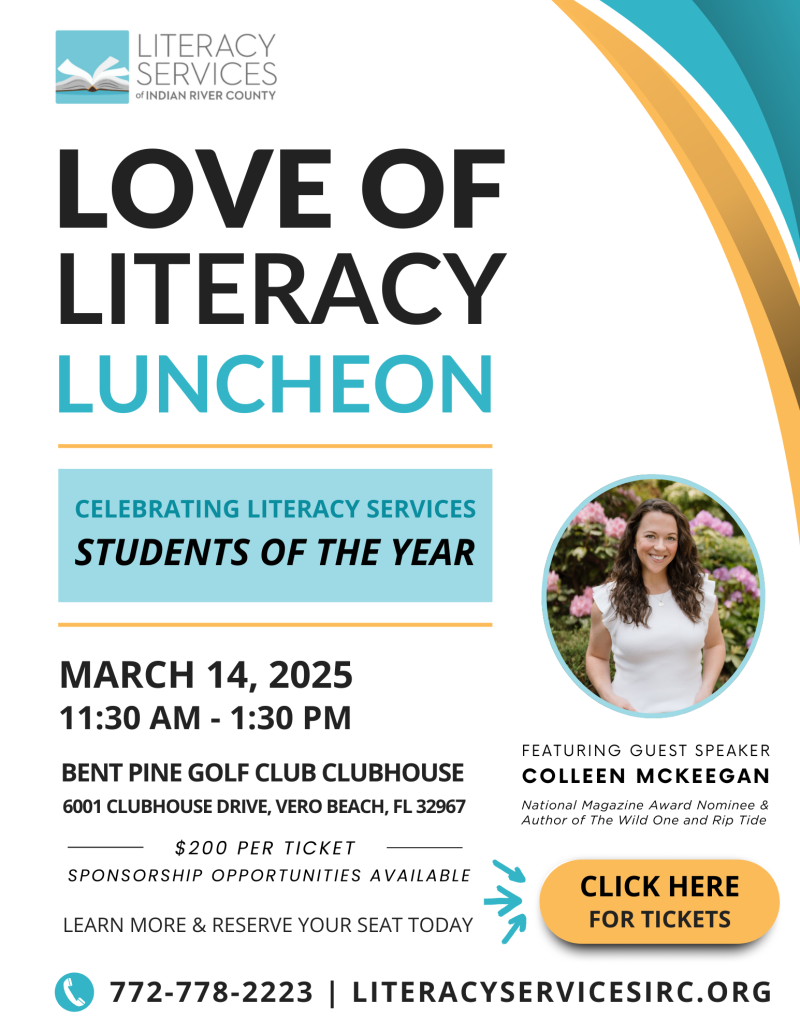 2025 Flyer Love of Literacy Luncheon Flyer Official - for website - click here (1)